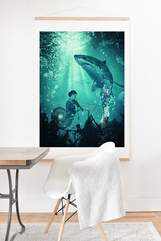 Belle13 Concert Under The Sea Art Print And Hanger