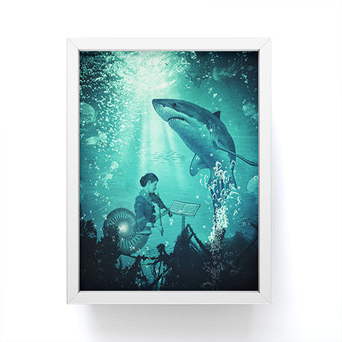 Belle13 Concert Under The Sea Framed Mini Art Print