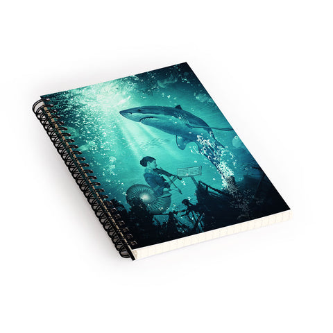 Belle13 Concert Under The Sea Spiral Notebook