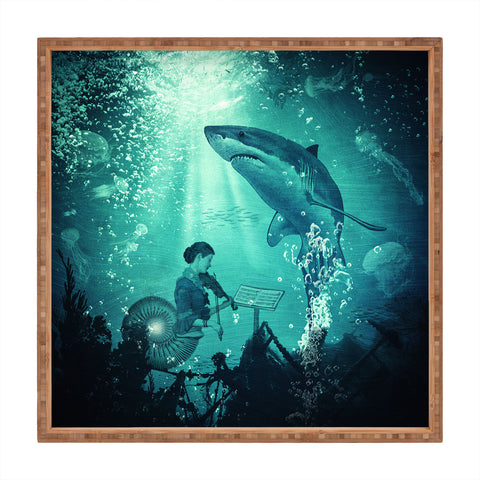 Belle13 Concert Under The Sea Square Tray
