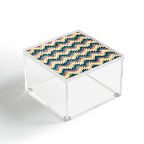 Belle13 Crazy Chevron Acrylic Box