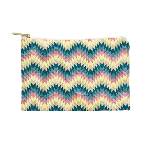 Belle13 Crazy Chevron Pouch