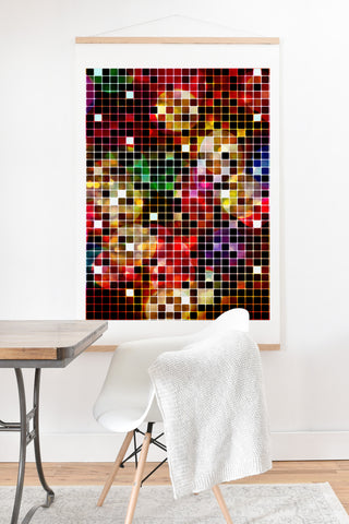 Belle13 Crazy Disco Art Print And Hanger