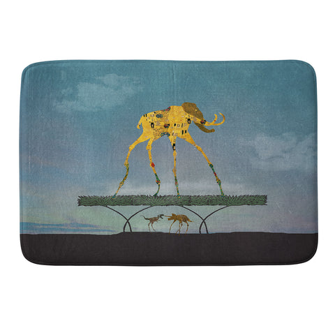Belle13 Dalimt Prehistoric Fantasy Memory Foam Bath Mat