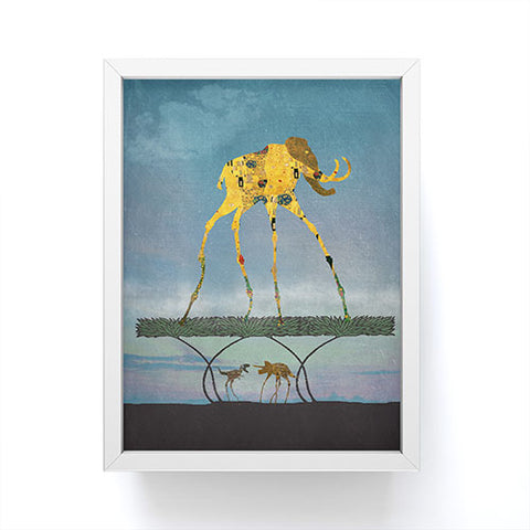 Belle13 Dalimt Prehistoric Fantasy Framed Mini Art Print