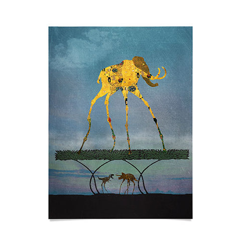 Belle13 Dalimt Prehistoric Fantasy Poster