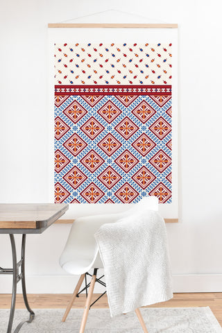 Belle13 Deco Design Art Print And Hanger