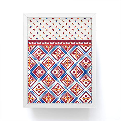 Belle13 Deco Design Framed Mini Art Print