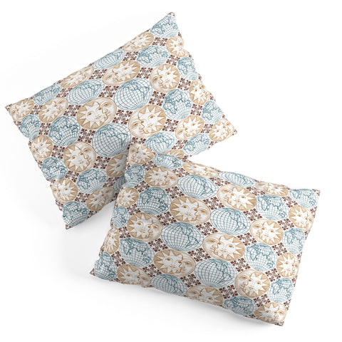 Belle13 Earth Moon Sun Pillow Shams