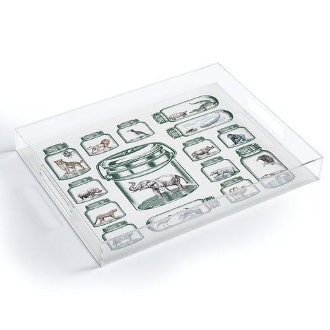 Belle13 Endangered Species Preservation Acrylic Tray