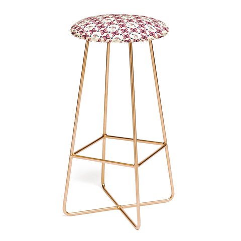 Belle13 Ethnic Birds Bar Stool