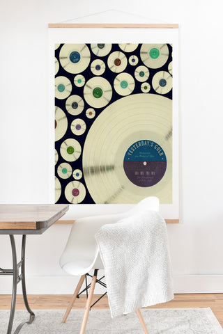 Belle13 Evergreen Music Art Print And Hanger