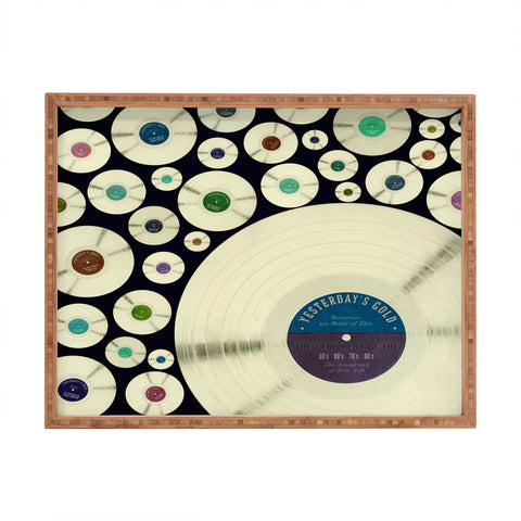 Belle13 Evergreen Music Rectangular Tray