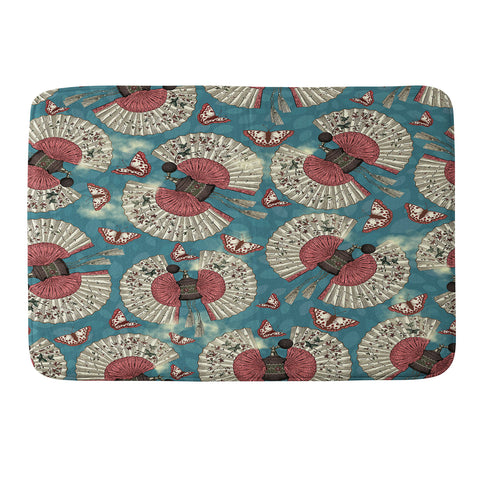 Belle13 FanTastic Butterfly Fragrance Memory Foam Bath Mat