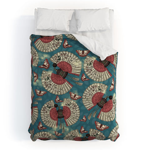 Belle13 FanTastic Butterfly Fragrance Comforter