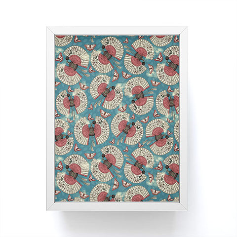 Belle13 FanTastic Butterfly Fragrance Framed Mini Art Print