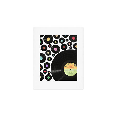 Belle13 Golden Oldies Vinyl Love Art Print