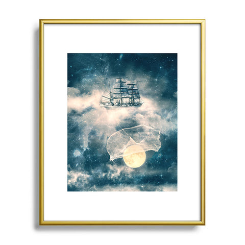 Belle13 I Am Gonna Bring You The Moon Metal Framed Art Print
