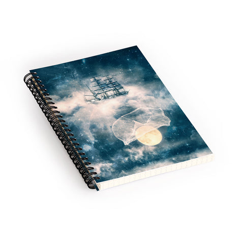 Belle13 I Am Gonna Bring You The Moon Spiral Notebook