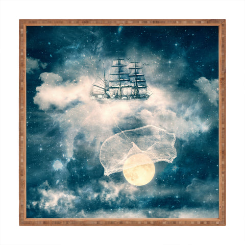 Belle13 I Am Gonna Bring You The Moon Square Tray