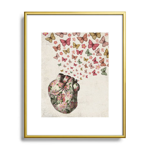 Belle13 In Love 2 Metal Framed Art Print