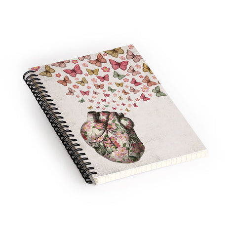 Belle13 In Love 2 Spiral Notebook