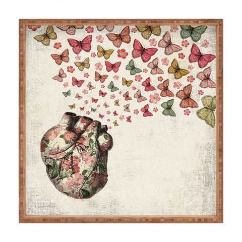 Belle13 In Love 2 Square Tray