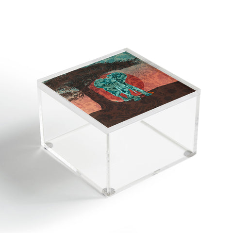 Belle13 Indian Summer With Raccoons Acrylic Box