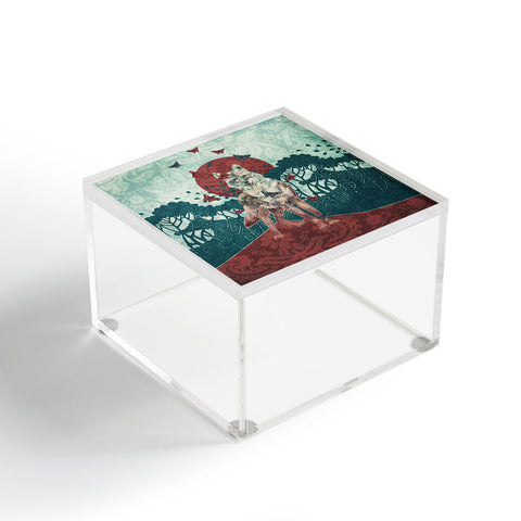 Belle13 Lady Butterfly Acrylic Box