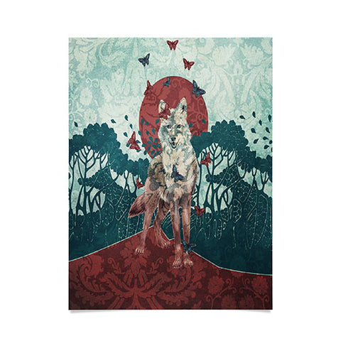 Belle13 Lady Butterfly Poster