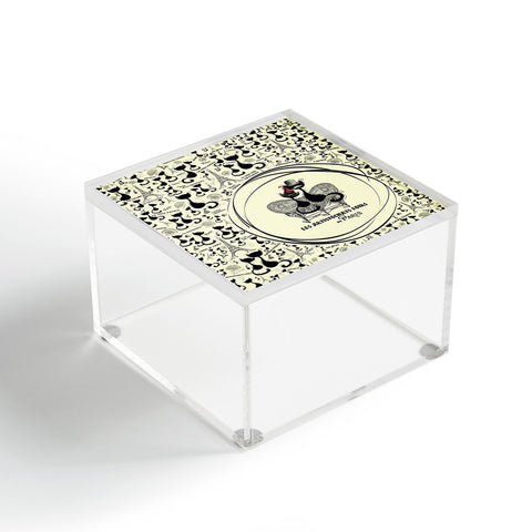 Belle13 Les Aristochats Noirs Acrylic Box