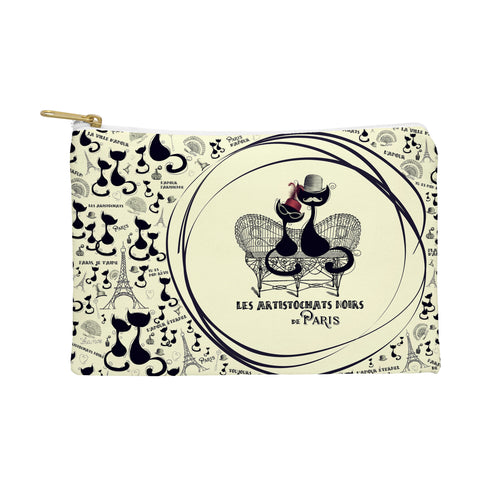 Belle13 Les Aristochats Noirs Pouch