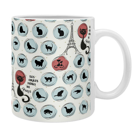 Belle13 Les Chats Noirs Coffee Mug
