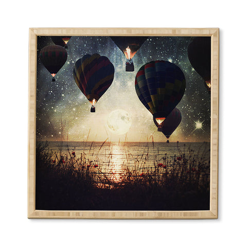 Belle13 Lighting The Night Framed Wall Art