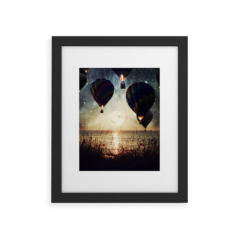 Belle13 Lighting The Night Framed Art Print
