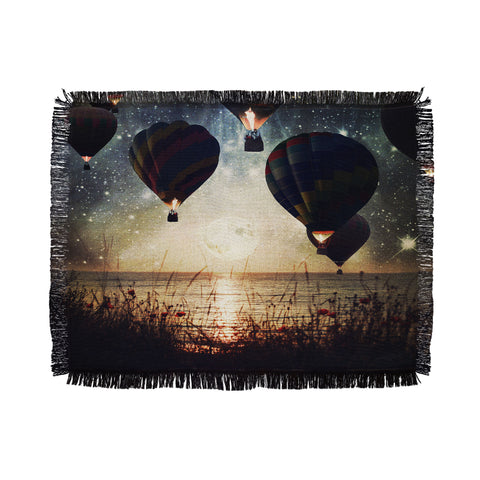 Belle13 Lighting The Night Throw Blanket