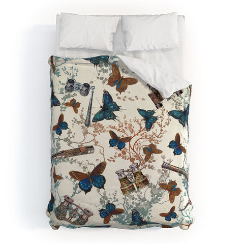 Belle13 Looking For Butterflies Duvet Cover