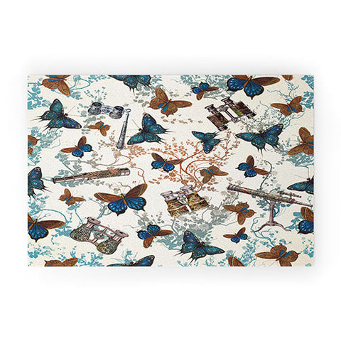 Belle13 Looking For Butterflies Welcome Mat