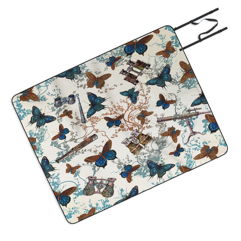 Belle13 Looking For Butterflies Picnic Blanket