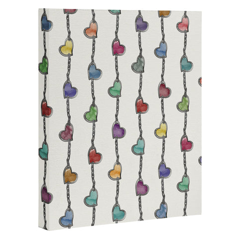 Belle13 Love Forever Art Canvas