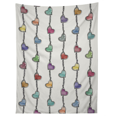 Belle13 Love Forever Tapestry