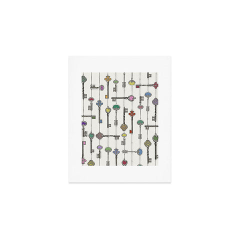 Belle13 Love Is The Key Art Print