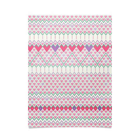 Belle13 Love Pattern Poster