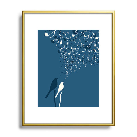 Belle13 Love Song Metal Framed Art Print