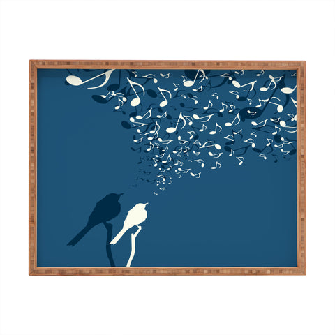 Belle13 Love Song Rectangular Tray