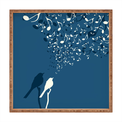 Belle13 Love Song Square Tray