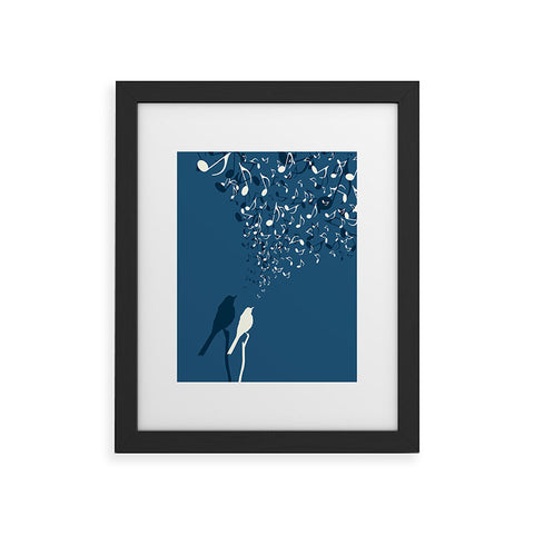 Belle13 Love Song Framed Art Print