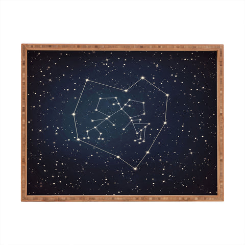 Belle13 Love Written in the Stars Rectangular Tray