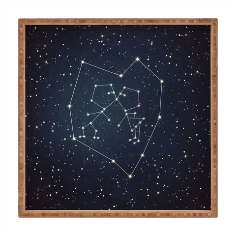 Belle13 Love Written in the Stars Square Tray