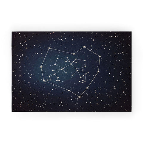 Belle13 Love Written in the Stars Welcome Mat